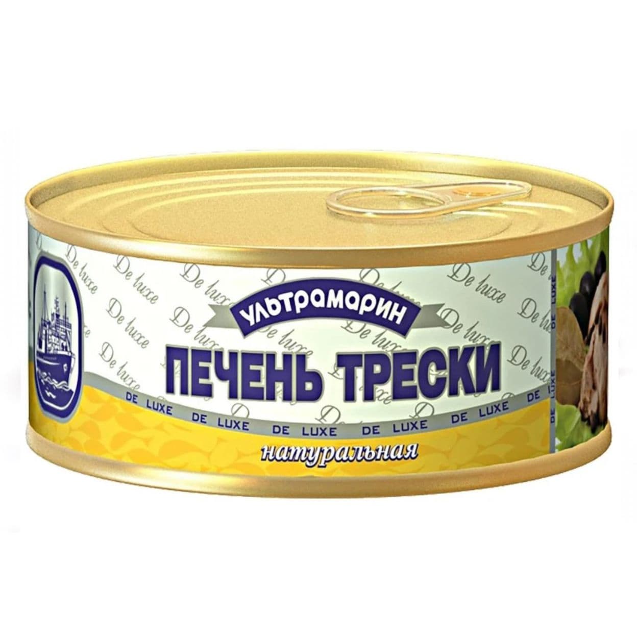 Купить Печень трески Ультрамарин натуральная, 230г