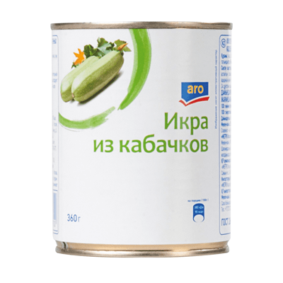 Купить ИКРА КАБАЧКОВАЯ ARO 360 Г. доставка продуктов Тюмень . доставка продуктов в Тюмени . доставка фруктов Тюмень . доставка фруктов в Тюмени . дост