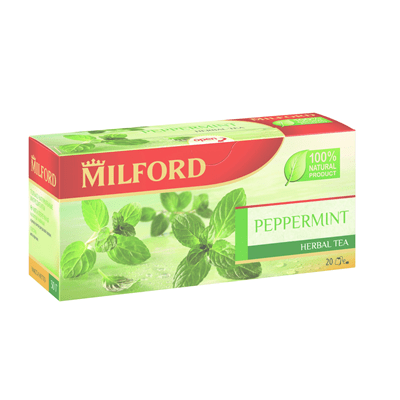 Купить MILFORD ЧАЙ ТРАВЯНОЙ МЯТА ПЕРЕЧНАЯ 20 ШТ. X 1,5 Г. доставка продуктов Тюмень . доставка продуктов в Тюмени . доставка фруктов Тюмень . доставка