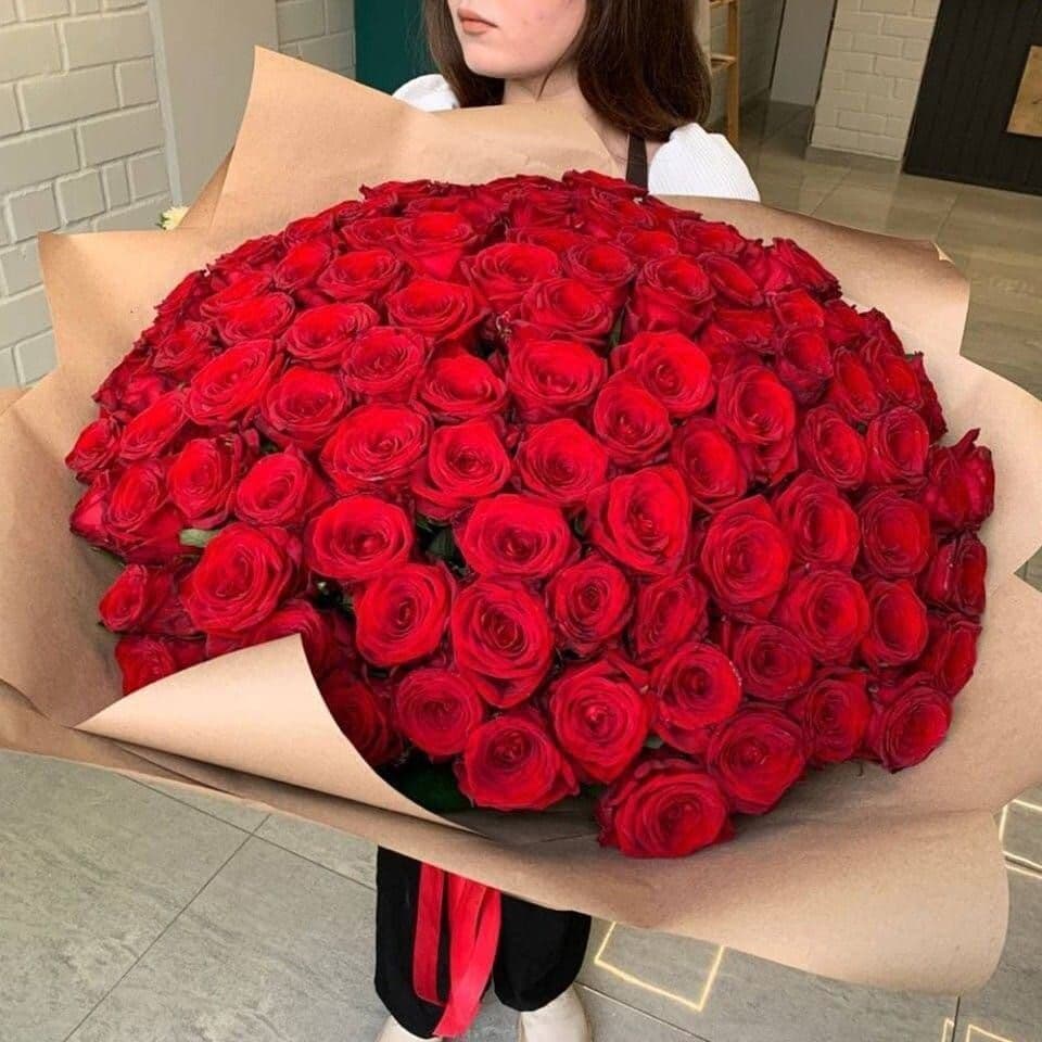 Купить Букет 101 роза