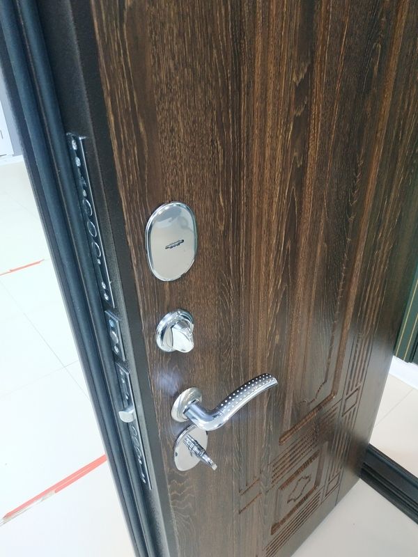 Купить Дверь входная "Триумф" медь/филадельфия коньяк, Витязь