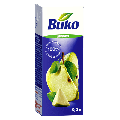Купить СОК ВИКО ЯБЛОКО ЗЕЛЕНОЕ 0,2 Л. Х 6 ШТ. доставка продуктов тюмень . доставка продуктов в тюмени . доставка фруктов тюмень . доставка фруктов в т