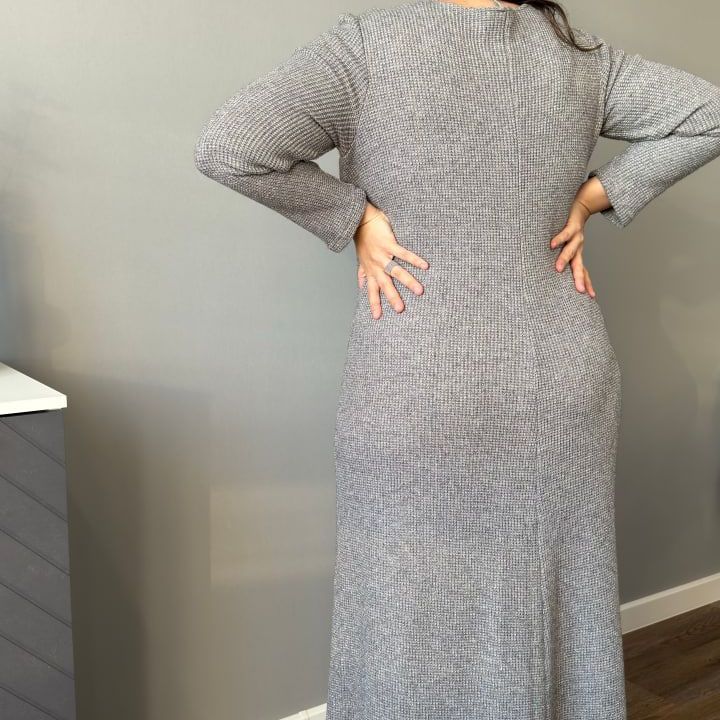 Купить Платье вязаное с люрексом