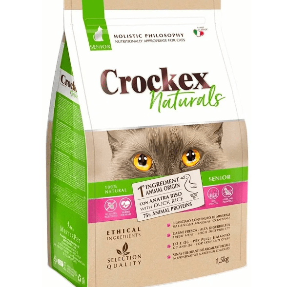 Купить CROCKEX Wellness ADULT 1,5 кг сухой корм для кошек Курица/Ягненок/Утка с рисом