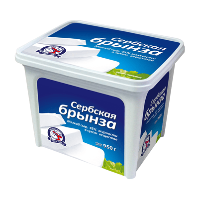Купить СЫР MLEKARA SABAC СЕРБСКАЯ БРЫНЗА 950 Г. с доставкой на дом . Доставка продуктов Тюмень , доставка продуктов в Тюмени , dostavka-produktov-tyum