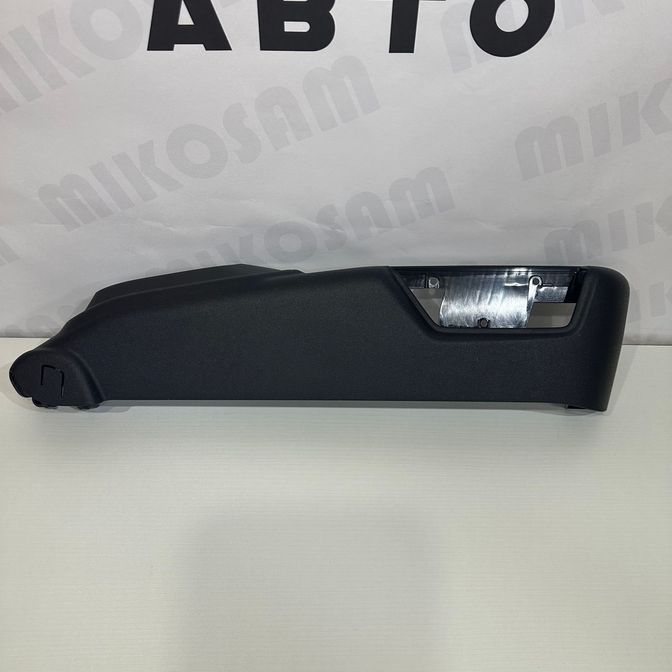 Чехол на акпп (ручка акпп) Volvo s60 (вольво xc60) 2005-2009 гв. Натуральная кожа, черный с черной строчкой