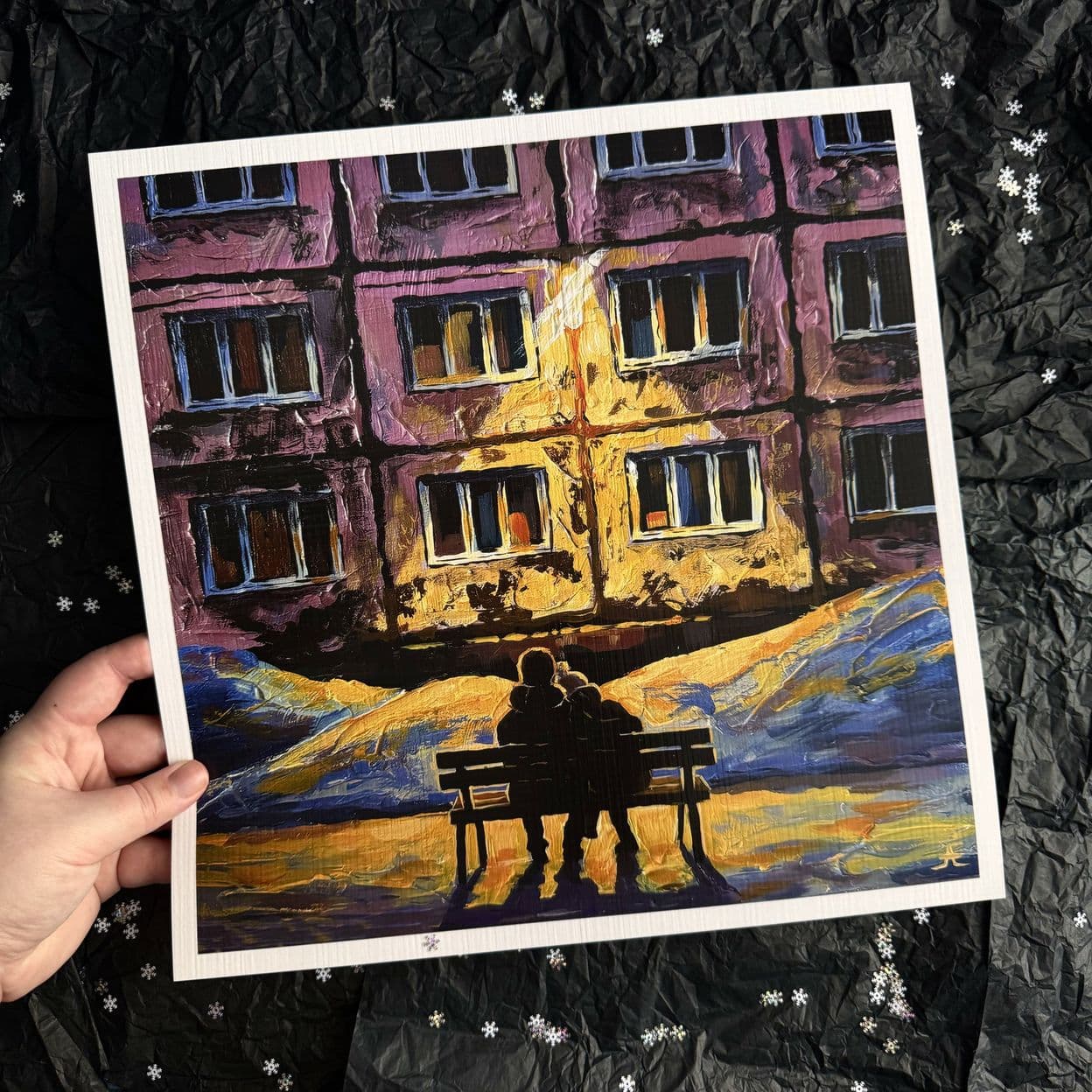 Купить Постер "В тишине с тобой"