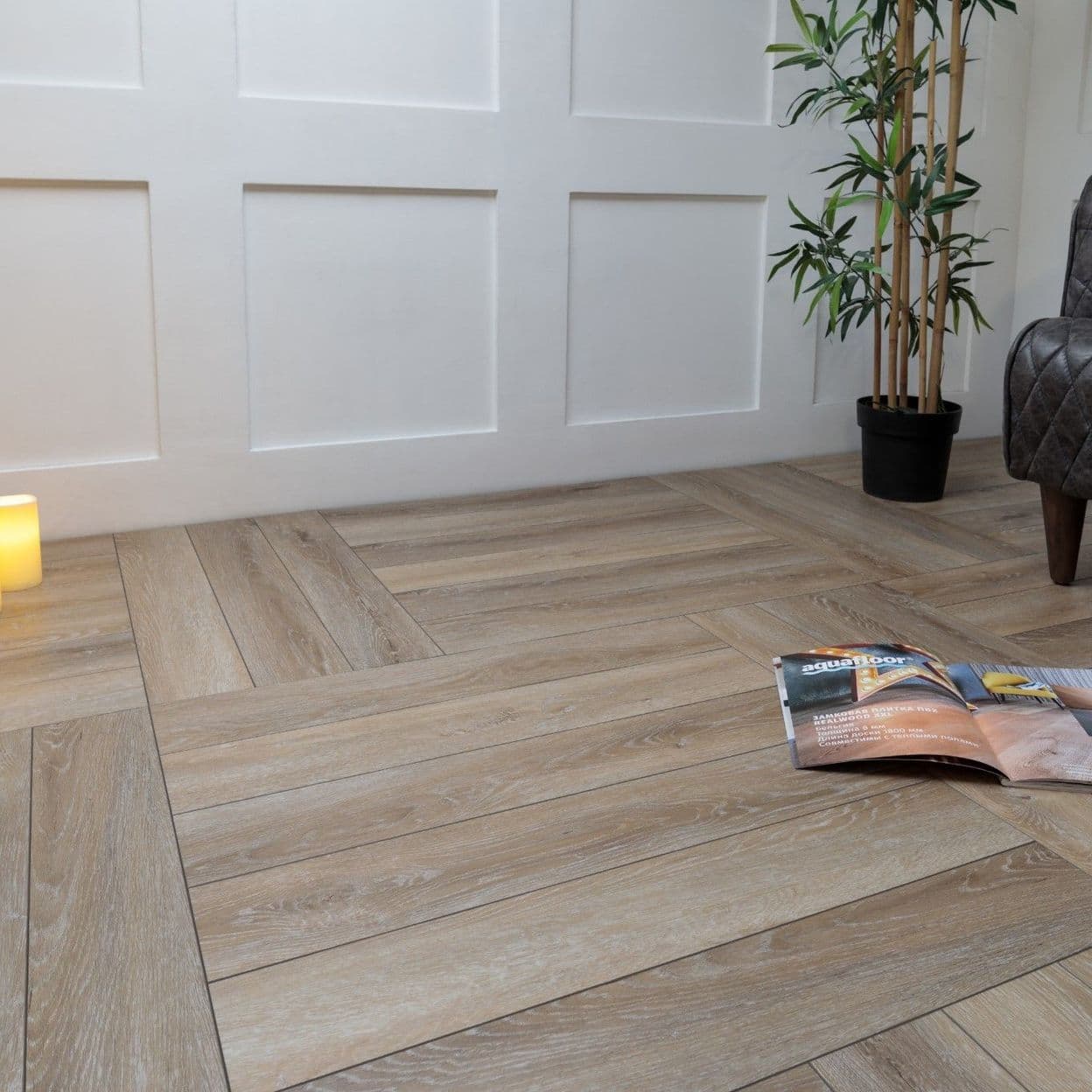 Купить Виниловый ламинат Aquafloor Parquet AF6018PQ