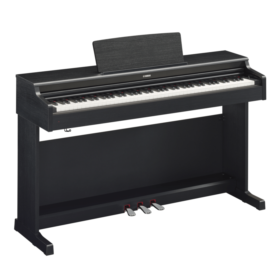 Купить Yamaha YDP-164B Arius Цифровое фортепиано с клавиатурой GH3 и сэмплами концертного рояля Yamaha CFX. Цвет черный