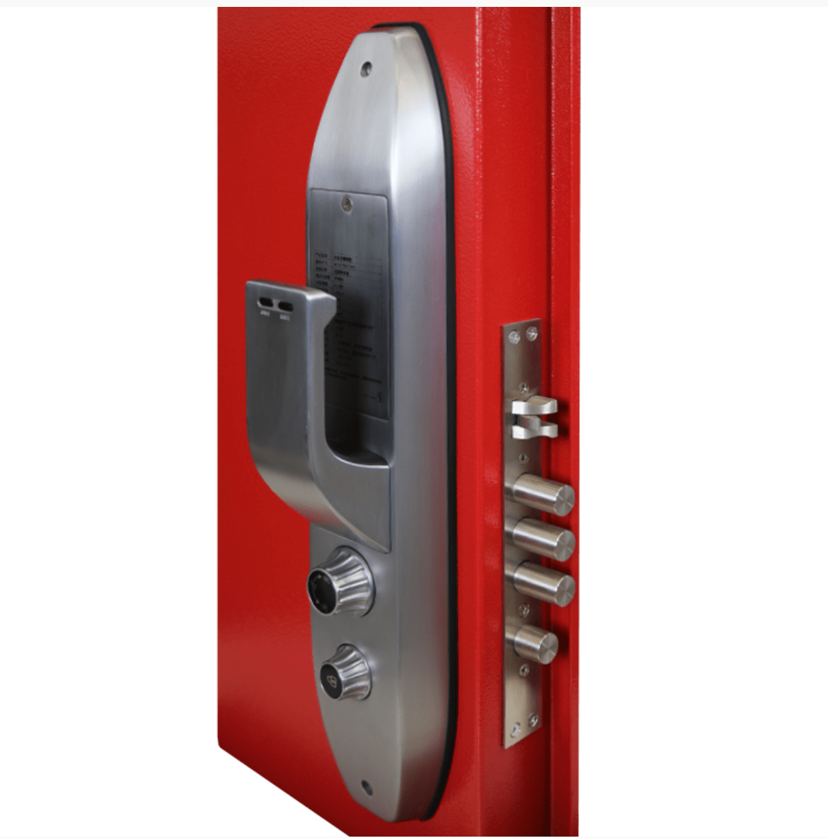 Купить Биометрический врезной дверной замок Smart lock Silver