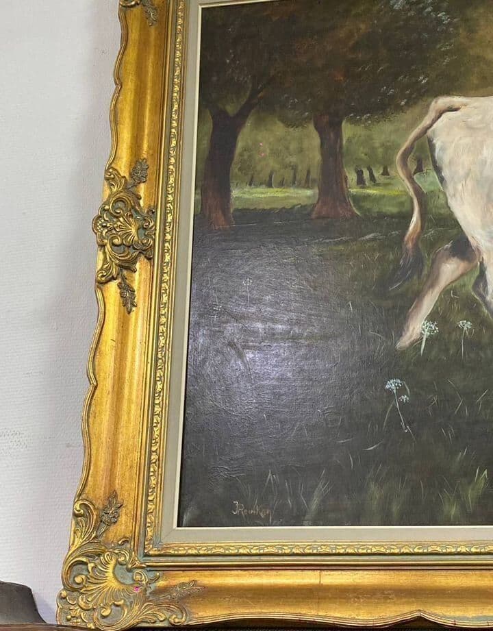 Купить Большая старинная картина