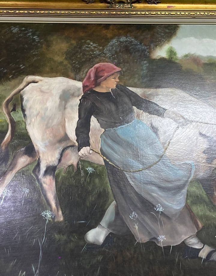 Купить Большая старинная картина