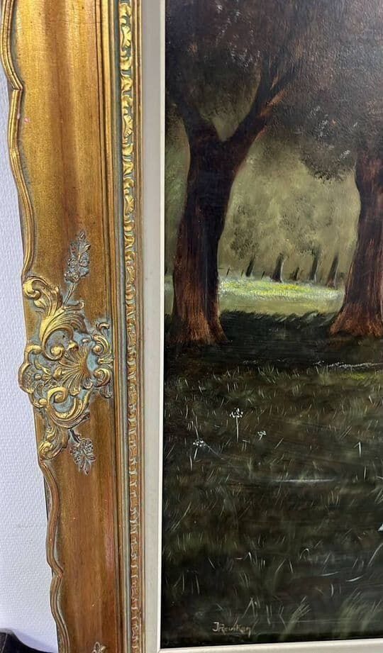 Купить Большая старинная картина