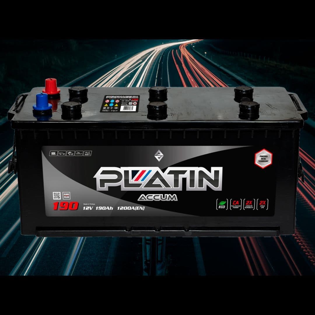 Купить АККУМУЛЯТОР PLATIN BLACK 6CT-190