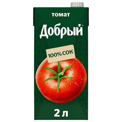 Купить ДОБРЫЙ СОК ТОМАТНЫЙ 2 Л. Х 6 ШТ. доставка продуктов тюмень . доставка продуктов в тюмени . доставка фруктов тюмень . доставка фруктов в тюмени 