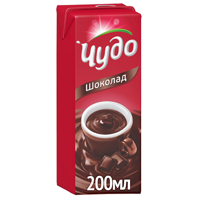 Купить МОЛОЧНЫЙ КОКТЕЙЛЬ ЧУДО ШОКОЛАД 3% 200 Г. с доставкой на дом . Доставка продуктов Тюмень , доставка продуктов в Тюмени , dostavka-produktov-tyum