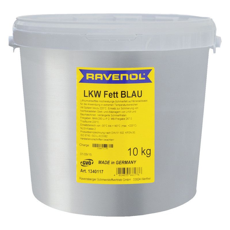Купить Пластичная смазка RAVENOL LKW Fett Blau