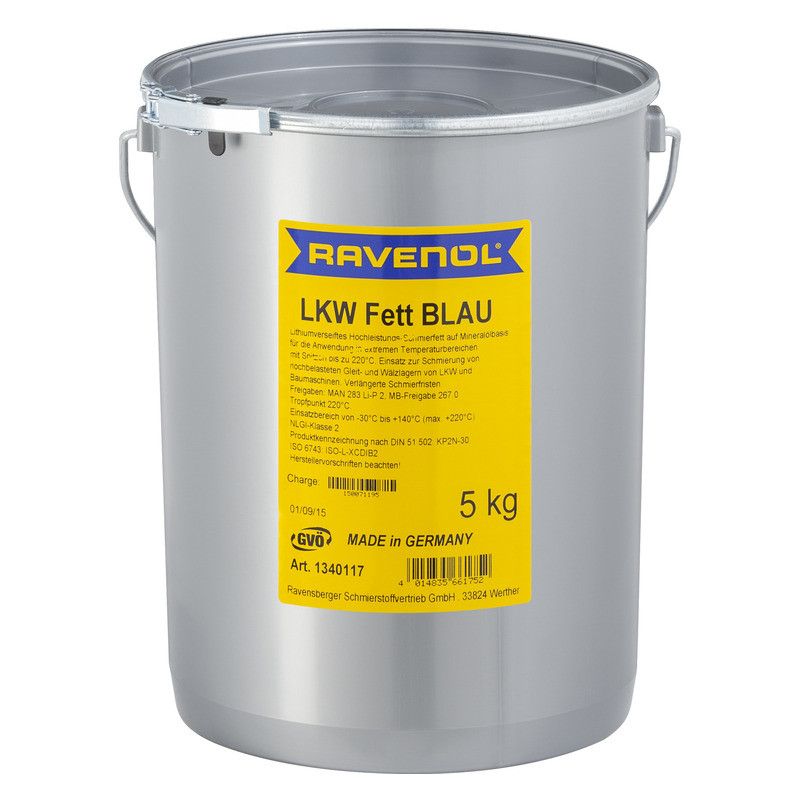 Купить Пластичная смазка RAVENOL LKW Fett Blau