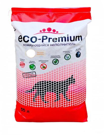 Купить Наполнитель Комкующийся древесный ECO-Premium