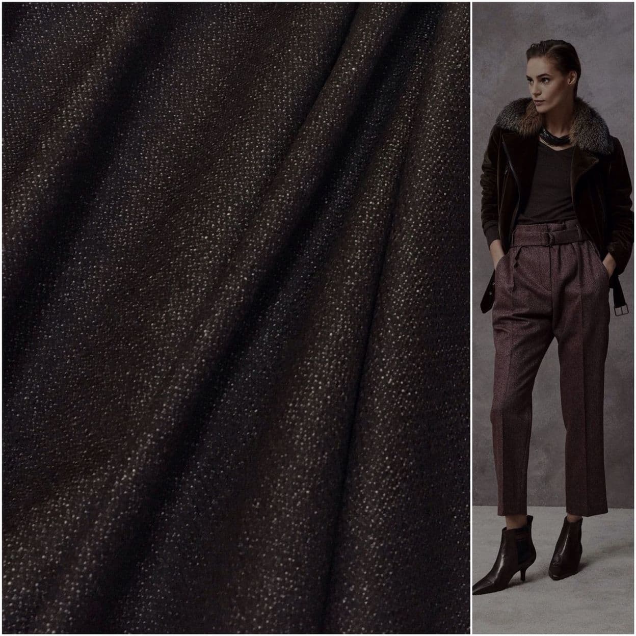 Купить Ткань шерсть с кашемиром Salvatore Ferragamo