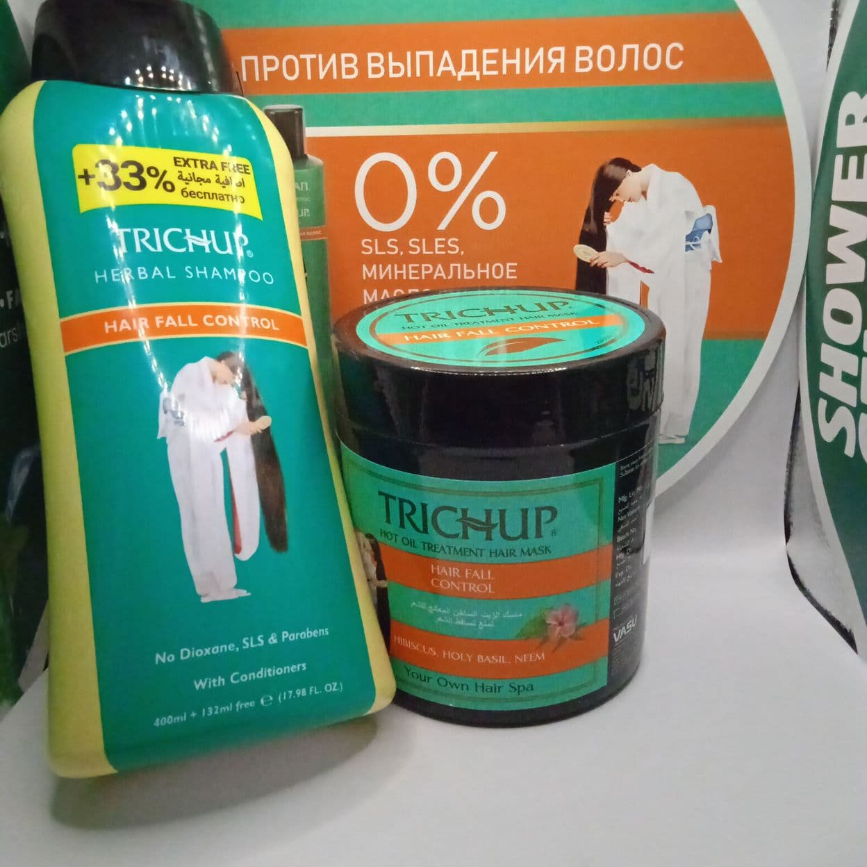 Купить Набор Trichup Шампунь Против выпадения волос 532+ Маска 500 мл