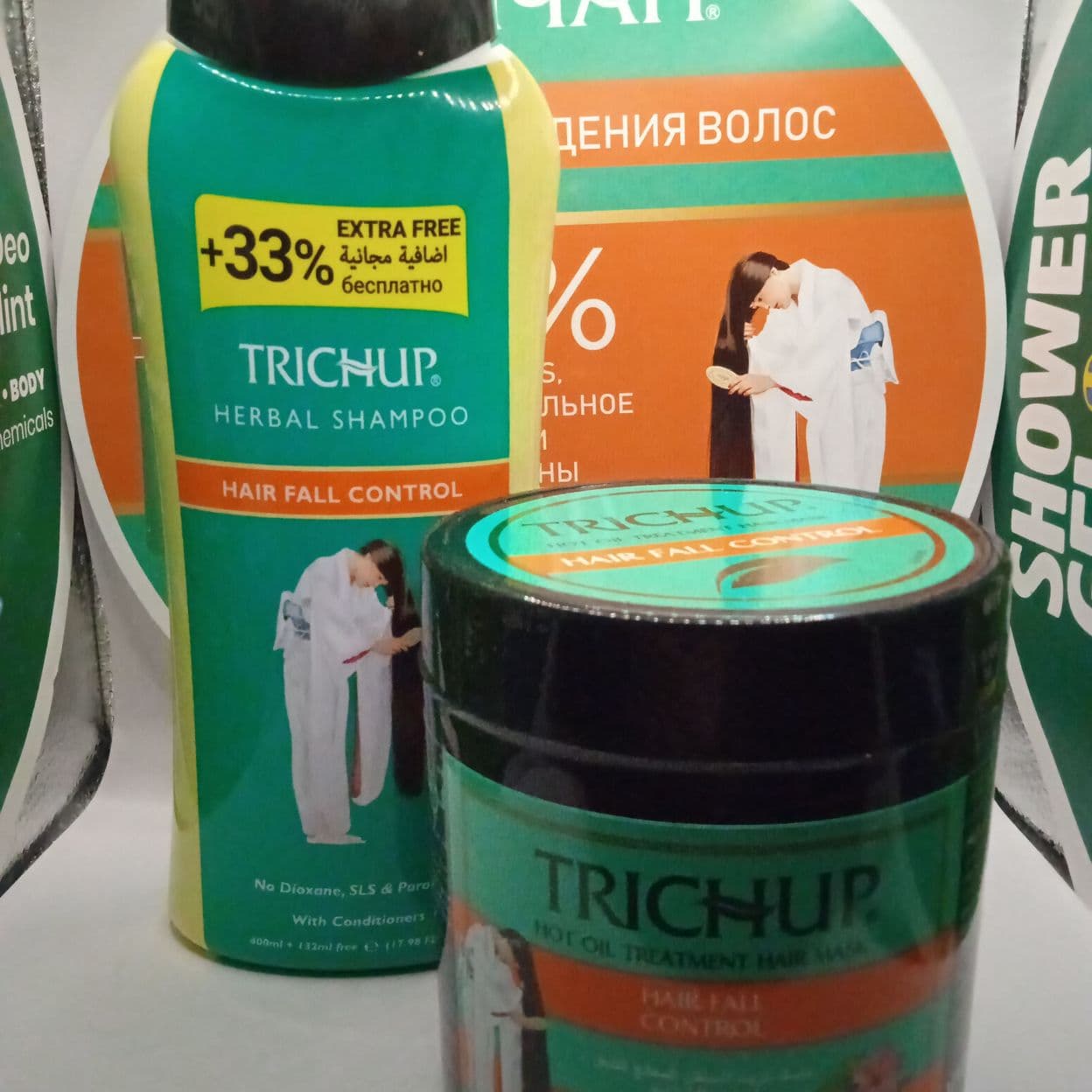 Купить Набор Trichup Шампунь Против выпадения волос 532+ Маска 500 мл