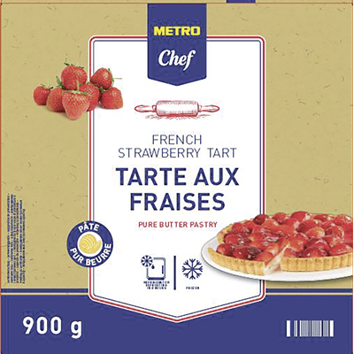 Купить ТАРТ METRO CHEF КЛУБНИКА 900 Г. доставка продуктов Тюмень . доставка продуктов в Тюмени . доставка фруктов Тюмень . доставка фруктов в Тюмени .