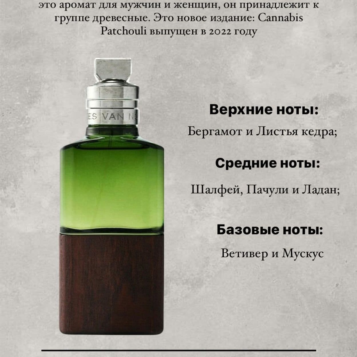 Купить Cannabis Patchouli DRIES VAN NOTEN