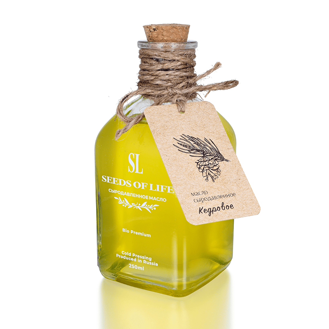 Купить Масло КЕДРОВОГО ОРЕХА сыродавленное