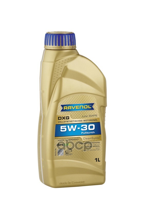 Купить Ravenol Моторное Масло Ravenol Dxg Sae 5w-30 ( 1л) New