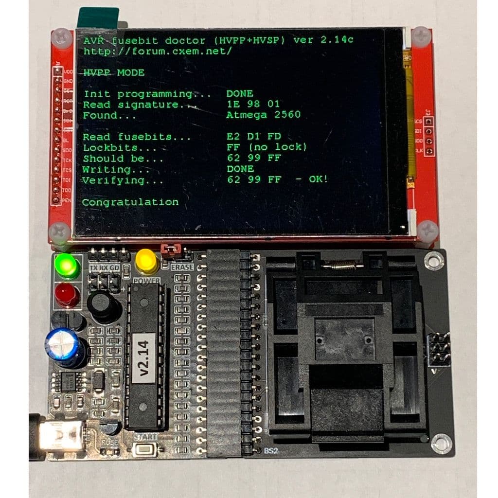Купить Адаптер ATMega2560 ZIF для Fuse Bit Doctor