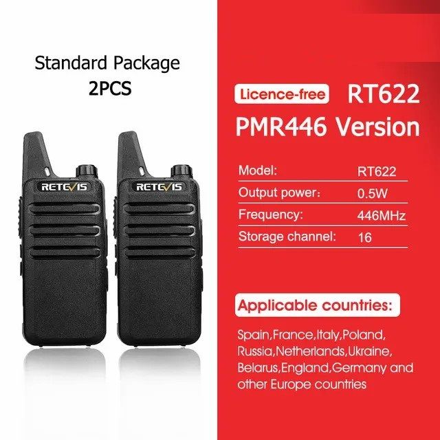 Купить Рация Retevis RT622