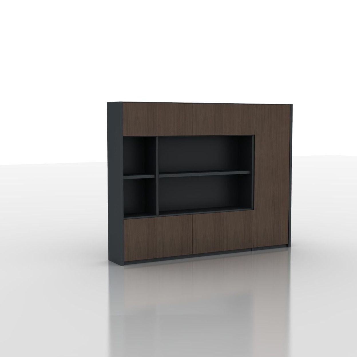 Купить Шкаф для документов с гардеробом 2610*400*2000мм.