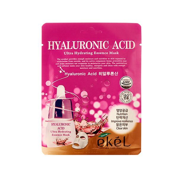 Купить Ekel  Тканевая маска для лица 1 шт Essence Mask Hyaluronic Acid