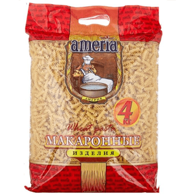 Купить МАКАРОНЫ ARO СПИРАЛЬКИ №42 4 КГ. с доставкой на дом . Доставка продуктов Тюмень , доставка продуктов в Тюмени , dostavka-produktov-tyumen , dos