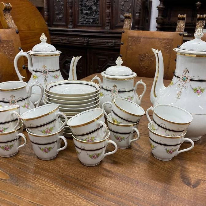 Купить Старинный Европейский чайный сервиз