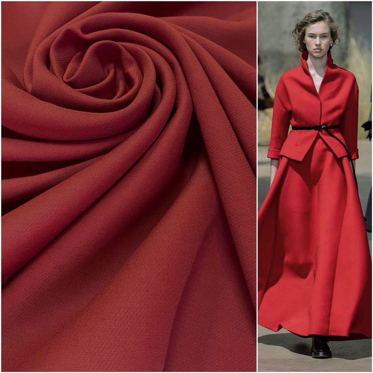 Купить Ткань шерсть с шелком Dior