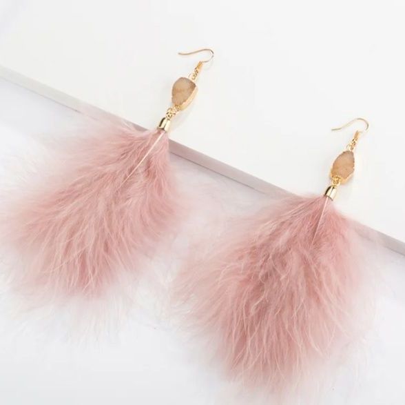 Купить Серьги перья