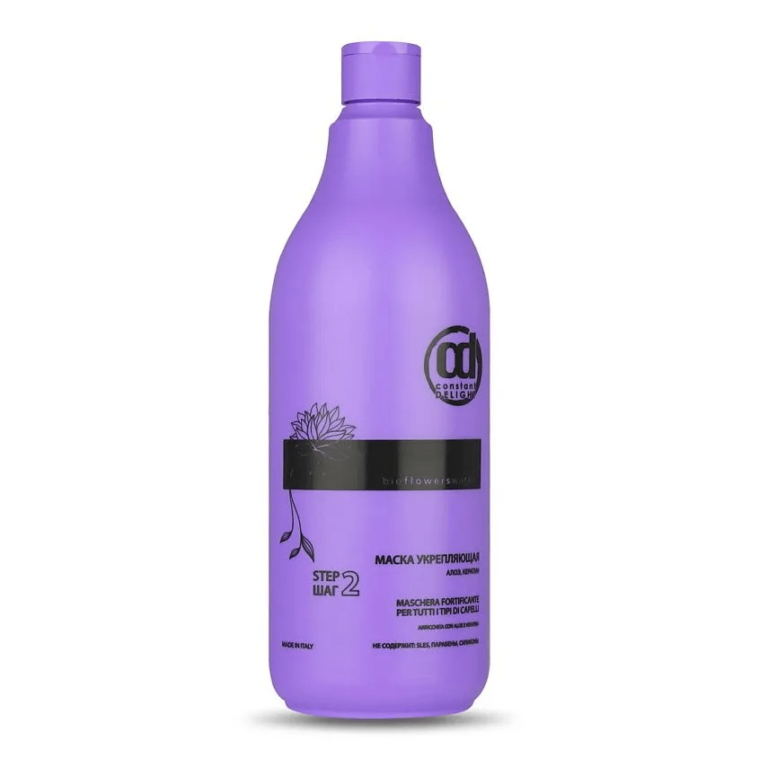 Купить Маска укрепляющая для всех типов волос CONSTANT DELIGHT BIO FLOWERS WATER, 1000 мл