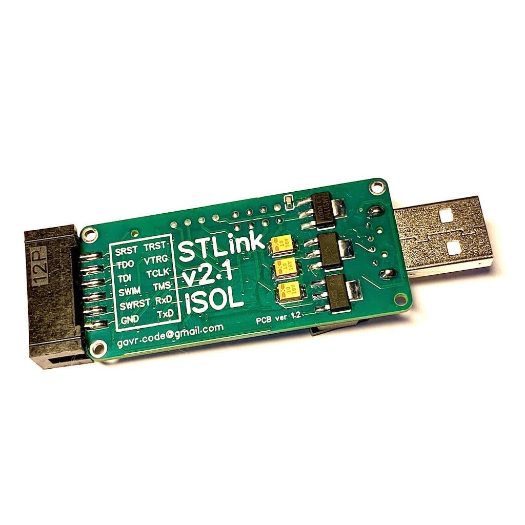 Купить Программатор STLink v2.1 JTAG Гальваническая развязка