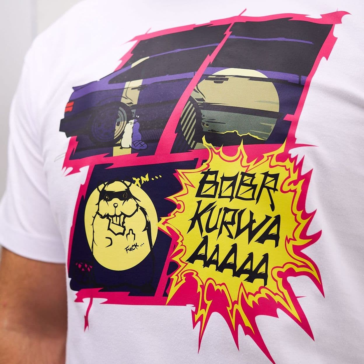 Купить Футболка «Bobr kurwaaaaa»