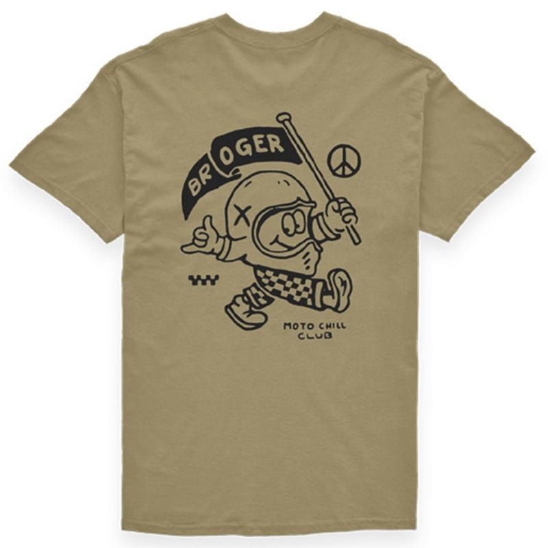 Купить T-SHIRT BROGER RACER OLIVE