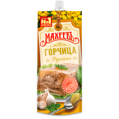 Купить ГОРЧИЦА МАХЕЕВЪ РУССКАЯ 140 Г. с доставкой на дом . Доставка продуктов Тюмень , доставка продуктов в Тюмени , dostavka-produktov-tyumen , dosta