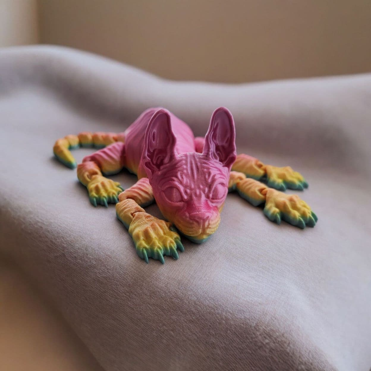 Купить Подвижная игрушка кошка Сфинкс Страйт