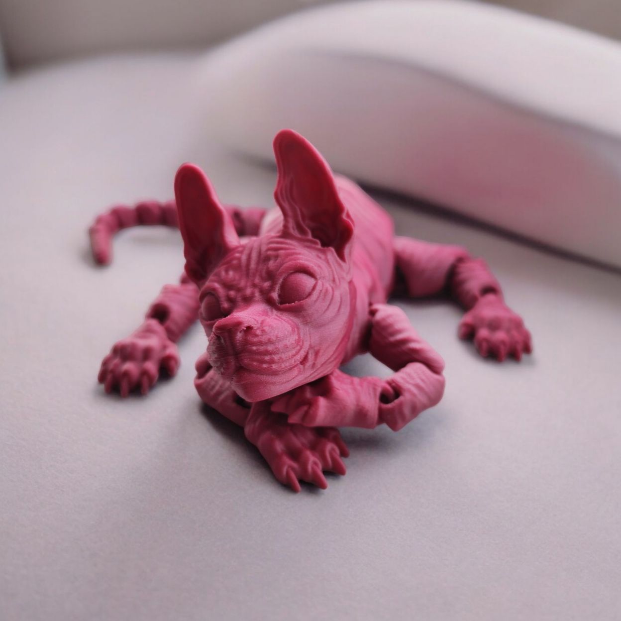 Купить Подвижная игрушка кошка Сфинкс Страйт
