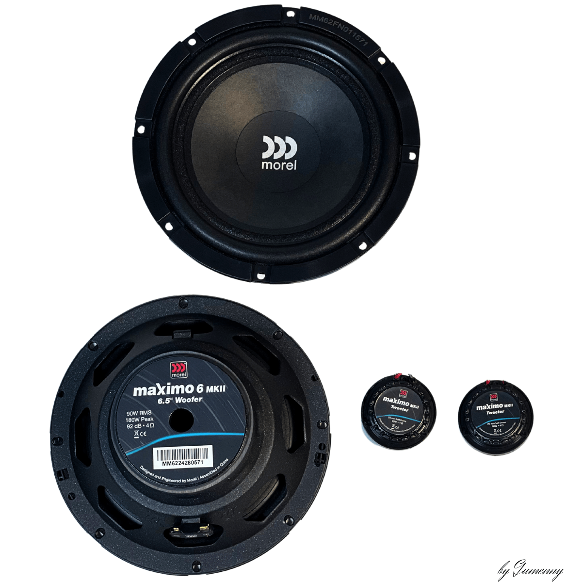 Купить компонентная акустическая система 16.5 MOREL MAXIMO 6MKII 2-WAY