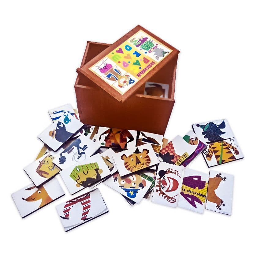 Купить Настольная игра - пазл "Балаганный раскардаш"