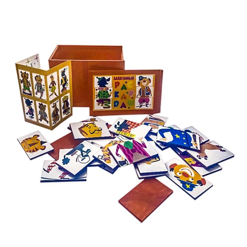 Купить Настольная игра - пазл "Балаганный раскардаш"