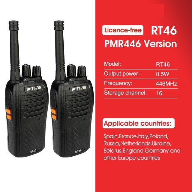 Купить Рация RT46 2 шт. в комплекте