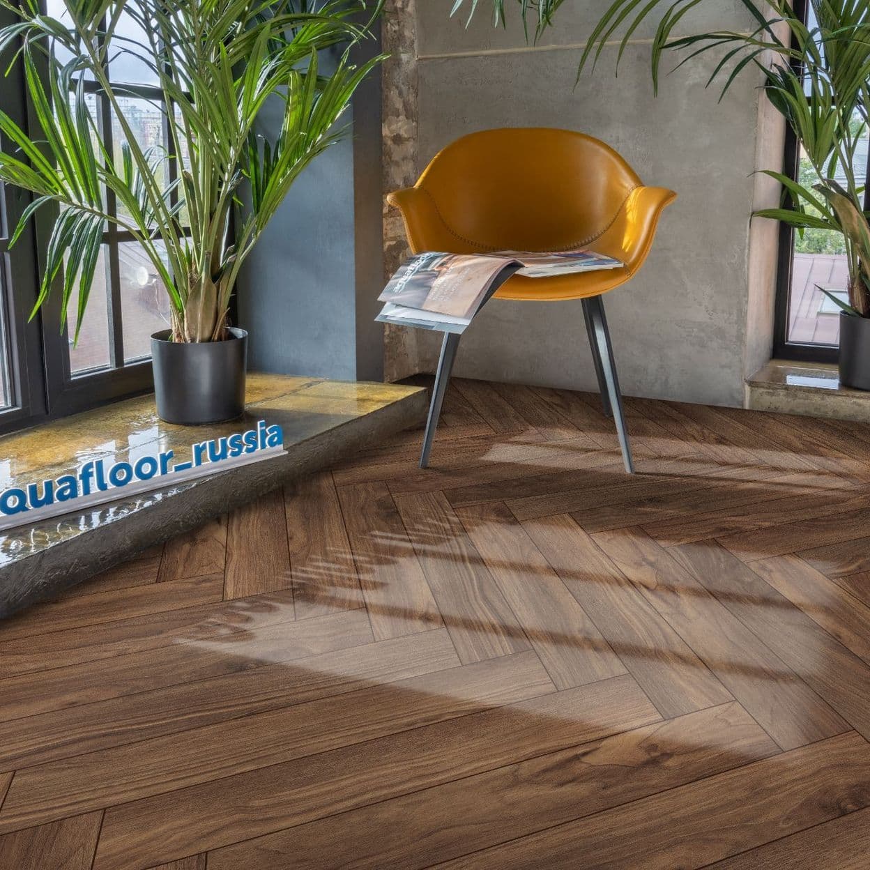 Купить Виниловый ламинат Aquafloor Parquet Plus AF6023PQN+